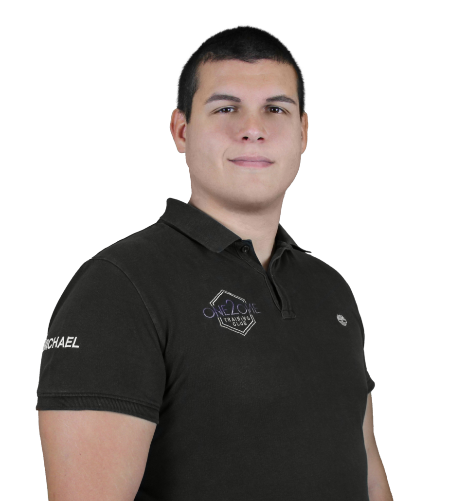 Foto a mezzo busto del team operativo - Michael Dalfiume, il Presidente e trainer di One2One Training Club